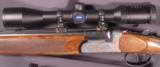 Angelo Zoli Double Rifle.EX80 Leopard with Zeiss Scope - 2 of 11