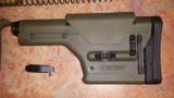 Magpul PRS Sniper Stock,Tube,Spring,buffer, in OD Green with matching MOE vertical handle and Grip, Trigger Guard - 2 of 9