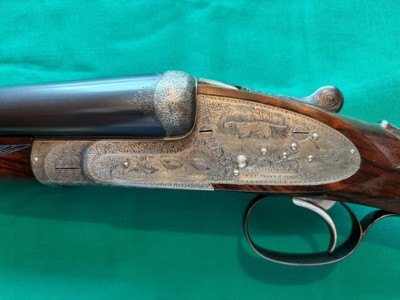 Factory Cased Scott Premier 12 Gauge Two Barrel Set - Image 1 of 15
