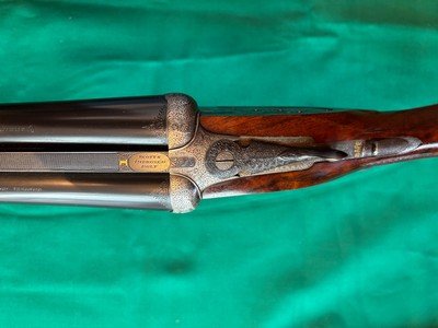 Factory Cased Scott Premier 12 Gauge Two Barrel Set - Image 14 of 15