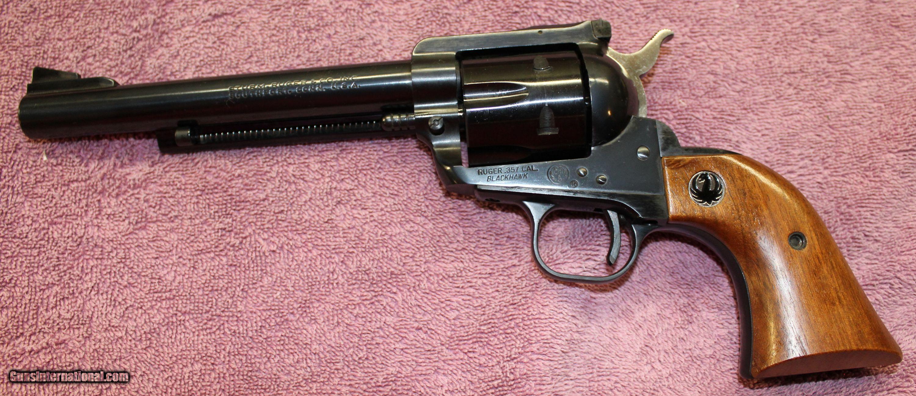 357 magnum blackhawk ruger revolver How much
