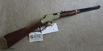 Henry Golden Boy Deluxe Engraved 3rd Edition 22 Rifle