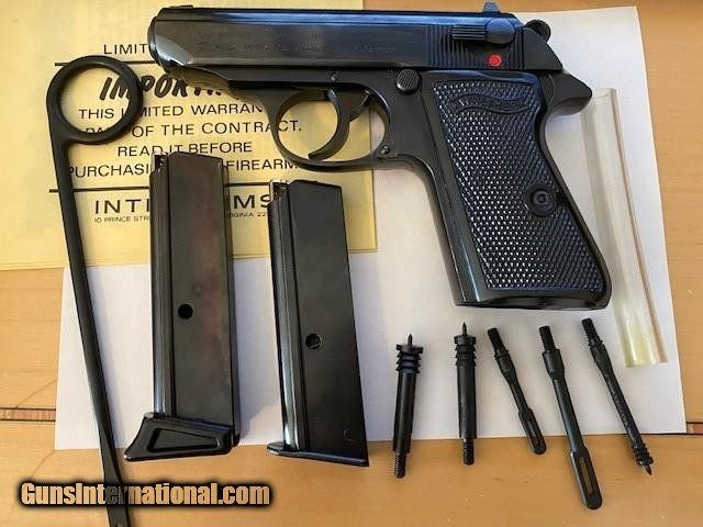 Walther Ppks 9mm Kurz With Original Box Mfg In West Germany 1970s