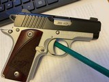 Older Kimber Micro Rosewood 380 auto with box and two magazines - 3 of 15