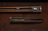 Boss & Co Best back action hammer gun cased in oak and leather - 9 of 10