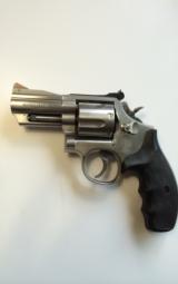 Smith and Wesson Model 66-4 in 357 Mag, with a 3