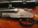 Very fine and Rare scoped Fried. Bartels Double Rifle in cal 9x72R - 2 of 12