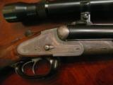 Very fine and Rare scoped Fried. Bartels Double Rifle in cal 9x72R - 7 of 12
