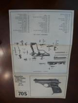 Beretta Mod 70 in .380 with Box and paperwork - 6 of 6
