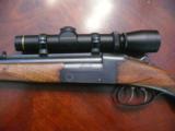 Herold single shot with DST and Leupold scope in 6.3x52R (aka 25-35) - 1 of 10