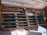 Browning Superposed Lightning 4 Barrel Skeet set with Upgraded wood by Bill McGuire - 1 of 20