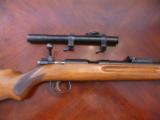 Pre-war Mauser 22lr Single shot with a 26" heavy barrel and Scope requiring some fitting - 1 of 10