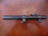 Pre-war Mauser 22lr Single shot with a 26" heavy barrel and Scope requiring some fitting - 2 of 10