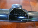 Vintage Lyman All American 4X - 2 of 2