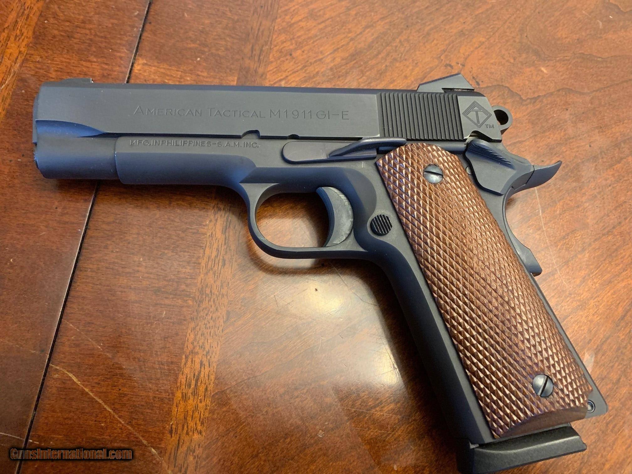 Ati Enhanced 1911 With Novak Sights 0067