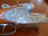 G Wilke Sidelock drilling with full engraving - 1 of 17