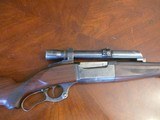 1941 Savage 99 Rifle in Caliber 300 Savage, with early scope mount - 1 of 15