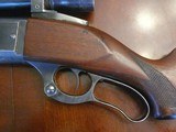 1941 Savage 99 Rifle in Caliber 300 Savage, with early scope mount - 10 of 15