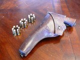 Original Smith and Wesson 1917 45 ACP with holster and three moon clips - 1 of 15