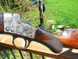 Original Remington Hepburn Target rifle in 38-55 with lots of original condition. - 6 of 13