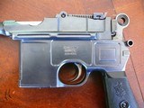 VL&D Pre-war Mauser 1896 Large Ring pistol 7,63mm - 6 of 16