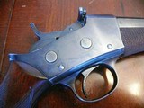 1901 Remington Rolling block single shot target pistol in 22lr. - 6 of 14