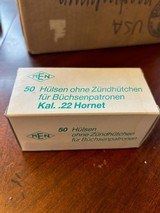 NIB 22 Hornet brass 500 pcs - 2 of 3