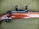 Mod 70 Winchester in 300 H&H, with Griffin and Howe side mount featuring steel 1" scope rings - 9 of 9