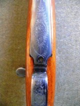 Post war Mauser Sporter in 8mm, with engraved receiver and bottom metal and DSTs - 16 of 20