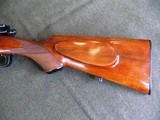 Post war Mauser Sporter in 8mm, with engraved receiver and bottom metal and DSTs - 8 of 20