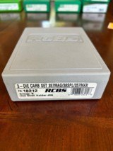 RCBS Carbide dies for 357 Mag/38/357 Maximum - 1 of 2