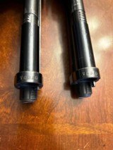 Cased Winchester Model 42 Deluxe two barreled set, with matching numbers - 17 of 20