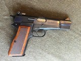 Belgian made 9mm Browning Hi-Power with adjustable sights - 4 of 7
