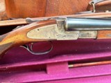 Cased LC Smith Featherweight 20 ga, Hunter one trigger and ejectors - 10 of 20