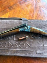 28 Ga Dickinson Shotgun with 30" barrels, ejectors and double triggers - 1 of 15