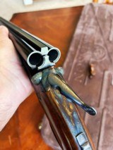 28 Ga Dickinson Shotgun with 30" barrels, ejectors and double triggers - 3 of 15