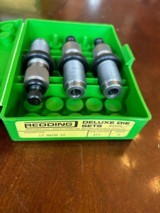 Redding deluxe die set for 17 Mach IV with forming die - 1 of 2