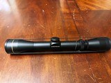 Leupold 2-7X33 Tapered to dot reticle