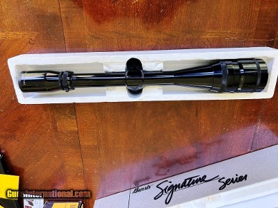 Burris Signature series 6-24X Peep Plex