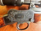 An engraved WW Greener Martini hunting rifle. - 2 of 13