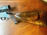 An engraved WW Greener Martini hunting rifle. - 8 of 13