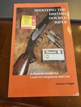Graeme Wright's Shooting the British Double Rifle