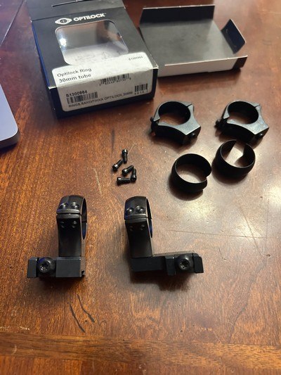 Sako Optilock mounts and rings