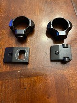 Burris Sako adapter mounts.