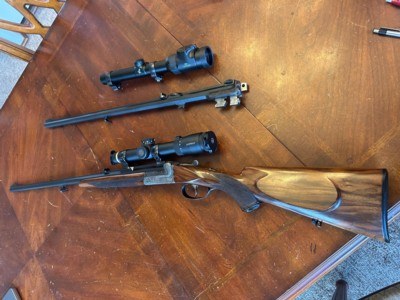 Karl Bittdorf break action single shot rifle