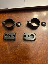 Vintage "Controle" scope rings and bases