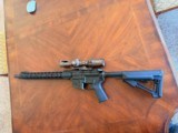 Aero Precision M4 rifle in 300 Blackout and a SIG 1-8X optic - 4 of 5