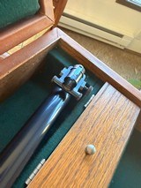 Axtell 1877 Creedmore Rifle in 45-100 with tang and heel sights and its original case. - 6 of 14