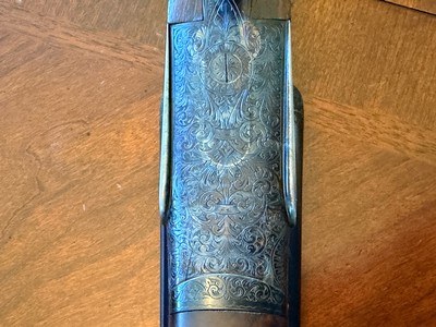Beautiful light weight (6 lbs 1.3ozs) cased 20 ga Piotti7 Pin Holland and Holland style side lock with 28" barrels - Image 5 of 18