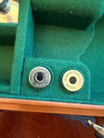 Beautiful light weight (6 lbs 1.3ozs) cased 20 ga Piotti7 Pin Holland and Holland style side lock with 28" barrels - Image 17 of 18